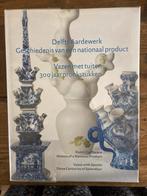 Vazen met tuiten delfts aardewerk geschiedenis, Ophalen of Verzenden, Zo goed als nieuw