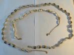 Schelpen ceintuur,  ketting, 15 armbandjes, Ophalen, Gebruikt, Steen of Mineraal