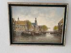 Schilderij Delfshaven- S. Schaeffer, Antiek en Kunst, Ophalen