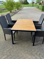 BOREK STOELEN met GRATIS TAFEL, Tuin en Terras, Nieuw, Tuinset, 6 zitplaatsen, Kunststof