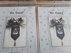 borduurpatronene van lord Birningham, be sweet en be happy, Hobby en Vrije tijd, Ophalen of Verzenden, Zo goed als nieuw, Handborduren