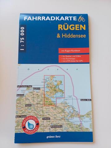 Fietskaart Rügen & Hiddensee beschikbaar voor biedingen