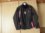 Nieuw licht zwart roze ademend sport jack jasje LEONTIEN M, Maat 38/40 (M), Leontien, Zwart, Nieuw