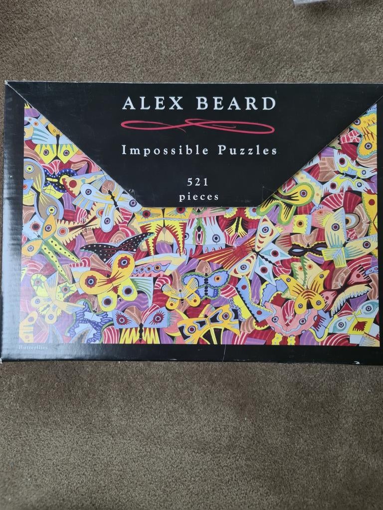 Alex Beard Impossible Puzzel - 521 stukjes, Ophalen of Verzenden