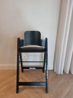 Kidsmill kinderstoel zwart inclusief babyset, Kinderen en Baby's, Kinderstoelen, Ophalen of Verzenden, Gebruikt, Meegroeistoel