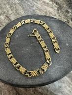 14K gouden massieve armband, Ophalen of Verzenden, Zo goed als nieuw, Goud, Goud