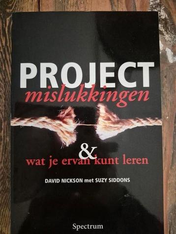 Projectmislukkelingen en wat je ervan kunt leren beschikbaar voor biedingen