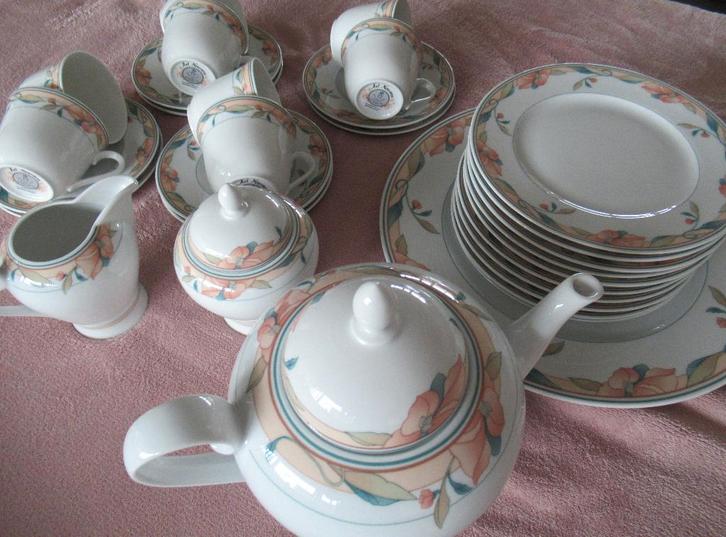 Bavaria Marktleuthen Winterling Art Nouveau servies pastel, Huis en Inrichting, Keuken | Servies, Zo goed als nieuw, Overige stijlen