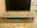 MADE com TV Meubel, Gray colour, 170/40, Ophalen, 150 tot 200 cm, Zo goed als nieuw, Minder dan 100 cm