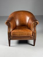 Schapenleren clubfauteuils 2x, Ophalen, Zo goed als nieuw