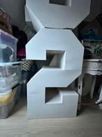 Decoratie cijfer 2, Ophalen, Gebruikt, Feestartikel, Verjaardag
