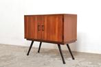 Vintage teak kast Simpla-Lux halkastje kastje jaren 60