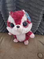 Paars-rode eekhoorn knuffel h, Kinderen en Baby's, Speelgoed | Knuffels en Pluche, Yoohoo, Overige typen, Onbekend, Nieuw