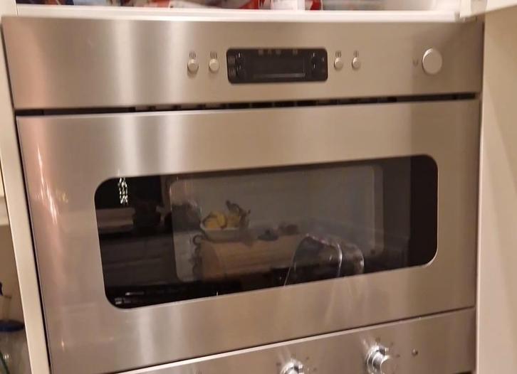 Ikea MATTRADITION Inbouw Magnetron, Witgoed en Apparatuur, Ovens, Gebruikt, Inbouw, Oven, 45 tot 60 cm, 45 tot 60 cm, Magnetronfunctie