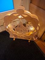 Vintage Kerstboog Hout met Licht, Diversen, Ophalen of Verzenden, Gebruikt