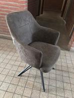 Eettafel Haco en 2x stoelen RV design, Huis en Inrichting, Stoelen, Ophalen, Gebruikt, Stof, Twee