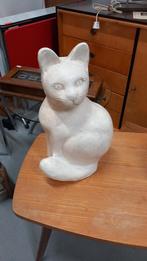 Betonnen Kat / Poes Beeld, Tuin en Terras, Ophalen, Gebruikt, Beton, Dierenbeeld