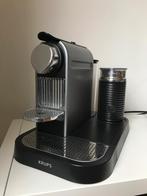 Nespresso Krups machine met Aeroccino Melkopschuimer, Ophalen, Gebruikt, Koffiemachine, 1 kopje
