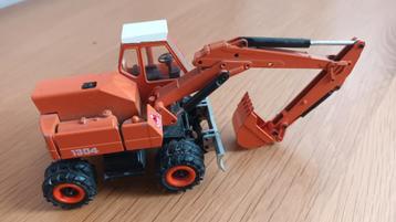 Vintage Speelgoed Graafmachine - Oranje beschikbaar voor biedingen