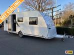 Knaus Sport 500 Eu Enkel bed,moverpakket, in nieuwstaat, Caravans en Kamperen, Rondzit, Bedrijf, Schokbreker, 5 tot 6 meter