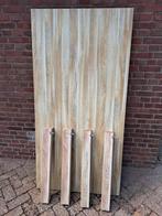 ‼️EETTAFEL TAFEL WERKPLEK COMPUTER WERKTAFEL HOUT POTEN, Ophalen, Gebruikt, Bureau