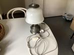 Tinnen Tafellamp met etiket RIO zuiver Tin, Minder dan 50 cm, Ophalen of Verzenden, Zo goed als nieuw