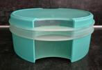 Tupperware vensterdoos koektrommel Mintgroen, Huis en Inrichting, Keuken | Tupperware, Ophalen of Verzenden, Zo goed als nieuw
