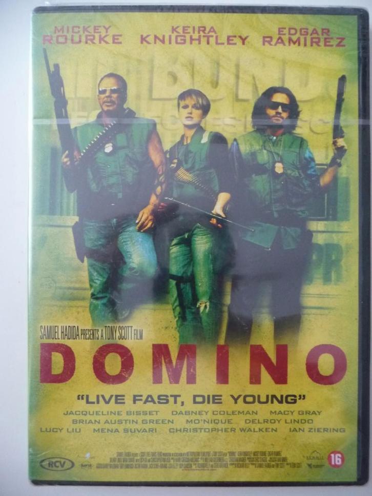 04D actie dvd: Domino (in plastic), Cd's en Dvd's, Dvd's | Actie, Nieuw in verpakking, Vanaf 16 jaar, Ophalen of Verzenden