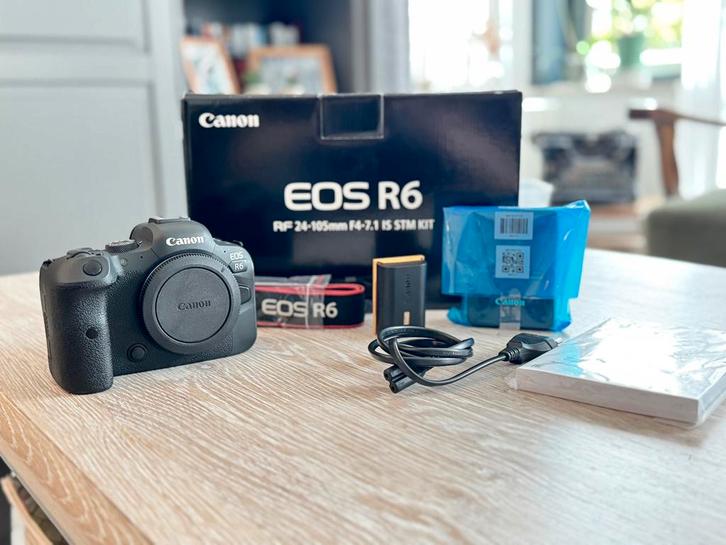 Canon EOS R6 Body Systeemcamera; Compleet, Audio, Tv en Foto, Fotocamera's Digitaal, Zo goed als nieuw, Canon, Geen optische zoom