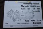Rotax Scarabeo 120S 154S 177S 2001 workshop manual Leonardo, Ophalen of Verzenden, Overige merken