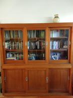vintage boekenkast servieskast, Huis en Inrichting, Kasten | Boekenkasten, Ophalen, Met plank(en), Gebruikt, 150 tot 200 cm