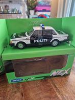 Welly Nex auto Politie Volvo 240 GL schaal 1/24, Welly, Ophalen of Verzenden, Zo goed als nieuw, Auto