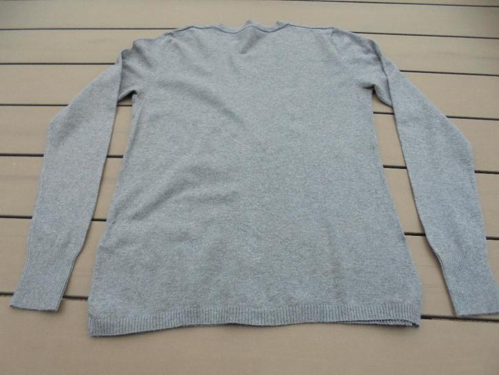 Grijs vest BENETTON, Kleding | Dames, Truien en Vesten, Gedragen, Maat 36 (S), Grijs, Ophalen of Verzenden