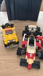 Jeep en F1 lego model. Jaren 80/90, Kinderen en Baby's, Speelgoed | Duplo en Lego, Ophalen of Verzenden, Gebruikt, Complete set