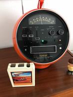 WELTRON 8 TRACK SPELER RECORDER ORANJE  SPACE AGE 1974, Ophalen of Verzenden