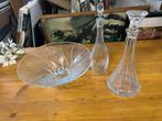 Kristallen schaal en karaffen set, Antiek en Kunst, Antiek | Glas en Kristal, Ophalen