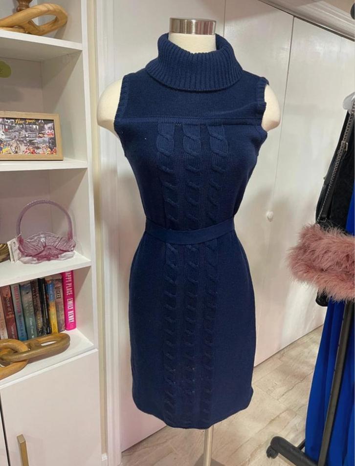 Calvin Klein jurk S, Kleding | Dames, Jurken, Zo goed als nieuw, Blauw, Boven de knie, Ophalen of Verzenden