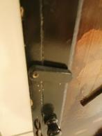 UNIEK OUDE HOUTEN DRANK KAST GOLF 125X50X35 CM VINTAGE STAAT, Ophalen