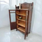 Antieke servieskast boekenkast art deco kast, Ophalen