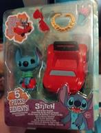 Disney speelgoed stitch met autootje, Kinderen en Baby's, Ophalen of Verzenden, Nieuw