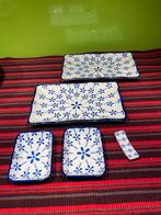 Xenos Fuji schaaltjes – blauw/wit servies, Huis en Inrichting, Ophalen of Verzenden, Overige stijlen, Porselein, Schaal of Schalen