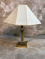 Solken Leuchten messing schemerlamp , jaren 80, Huis en Inrichting, Gebruikt, Duitsland, 50 tot 75 cm, Ophalen of Verzenden