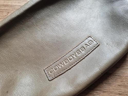 Cowboysbag tasje leer, Sieraden, Tassen en Uiterlijk, Tassen | Schoudertassen, Zo goed als nieuw, Overige merken, Bruin, Leer