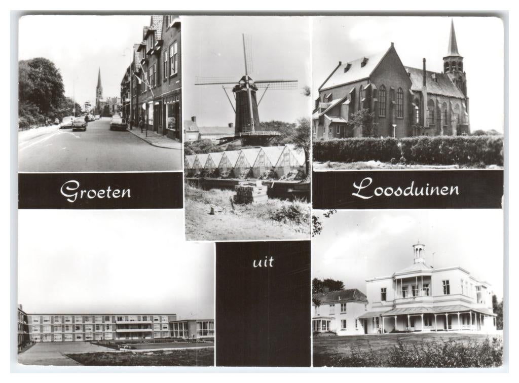 Loosduinen, Groeten uit Loosduinen, Verzenden, 1960 tot 1980, Gelopen, Zuid-Holland