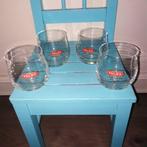 Amaretto Talea Italian cream glaasjes 4 stuks, Huis en Inrichting, Keuken | Servies, Ophalen, Glas of Glazen, Gebruikt, Glas