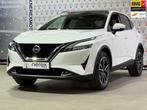 Nissan Qashqai 1.3 MHEV Xtronic Tekna Plus | Pano | Bose | M, Zwart, 4 cilinders, Wit, Leder
