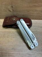 LEATHERMAN WAVE MET LEREN HOES, Caravans en Kamperen, Kampeergereedschap, Ophalen of Verzenden, Gebruikt