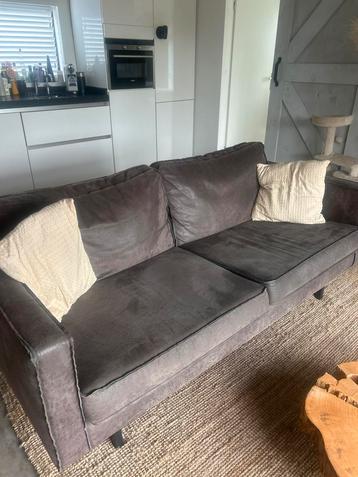Grijs/bruin leren bank - Driepersoons Sissy Boy beschikbaar voor biedingen