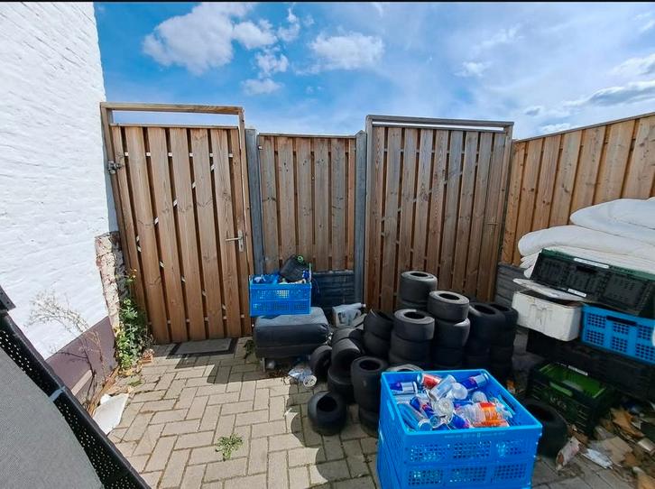 Prachtige omheining, Tuin en Terras, Schuttingen, Zo goed als nieuw, Hout, Minder dan 3 meter, Ophalen