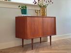 Vintage dressoir audiokastje Wk Möbel teak hout jaren 50/60, Huis en Inrichting, Kasten | Dressoirs, Ophalen, Teakhout, 50 tot 100 cm